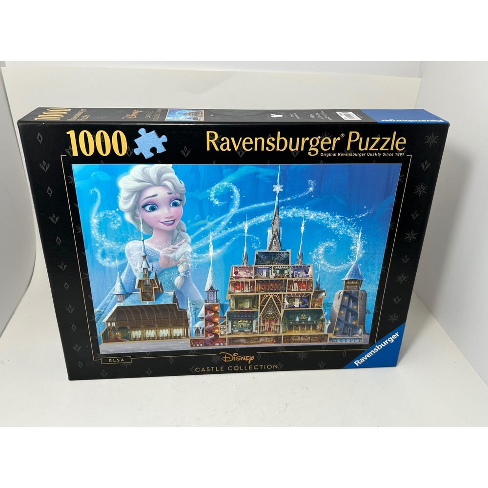 Ravensburger Disney Castle Collection Elsa Frozen 1000 Piece Jigsaw Puzzle NEW